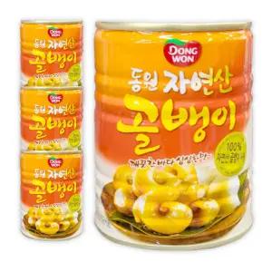 동원 자연산 골뱅이 골뱅이캔 통조림 300g 4개