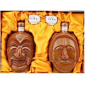 양반 안동소주 3년산 전통주 부부탈세트 45도 600ml 2병 잔2