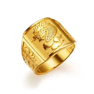 갤러리아 남자 순금 반지 구름 용반지 24K 18.75g 애끼 검지