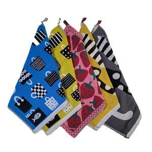 (5종모두)100% 거즈 면 주방수건 핸드 고리 타올 어린이집 유치원 수건 답례품