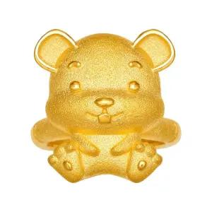 갤러리아 아기 순금 쥐 돌반지 24K 3.75g 돌잔치 100일 선물