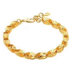 갤러리아 여자 순금 팔찌 체인 라우컷팅 금 24K 11.25g 18K장식