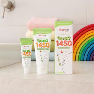 예꼬맘 고고 불소 1450 어린이치약 60g + 여행용 15g