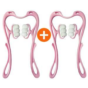 1+1 6볼 목 어깨 마사지기 경추 림프 승모근 셀프 지압 안마기