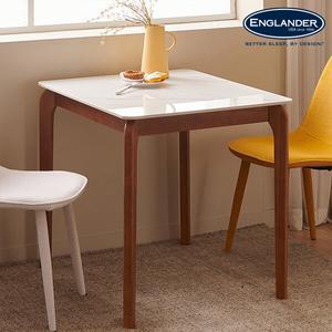 메사 올리브 통세라믹 고무나무 원목 2인용 식탁(의자 미포함)