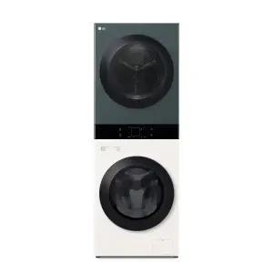 W10EGN o클릭o LG전자 오브제컬렉션 워시타워 컴팩트 베이지+그린 전국무료배송