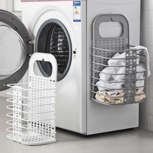 [1+1] 흡착식 접이식 빨래 바구니 컬러2종