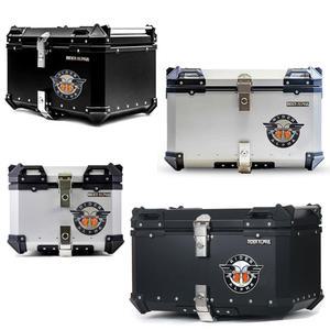 오토바이 알루미늄탑박스45L 55L 65L 85L 100L 알루미늄수납통 리어백AP 배달대행 탑케이스배달통