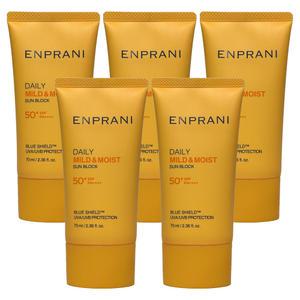 5개)엔프라니 데일리 선블록70ml(SPF50+ PA++++)