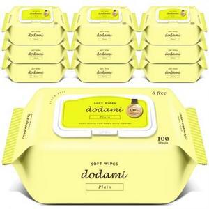 도담이 저자극 소프트 플레인 유아 물티슈 캡형, 100매, 10팩 one option