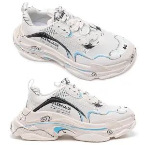 [롯데백화점]노벨라 23FW 남성 트리플 S 스니커즈 (536737 W3SRB 9014 23F)