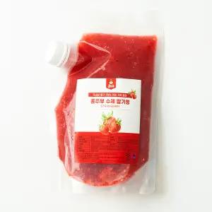 홍주부 과육듬뿍 수제 딸기청 1kg