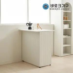 로잉 E0등급 템바 아일랜드식탁 홈바 테이블 800_착불배송