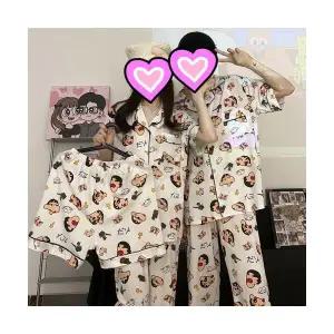 여름잠옷 커플파자마 남녀공용 수면 실내복 홈웨어 3종세트 (오늘출발)