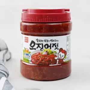 반찬단지 오징어젓 2KG