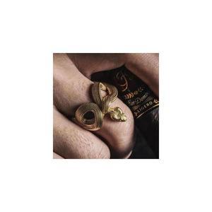 금속 뱀 남자 패션 힙합 반지 스네이크 메탈 커플링