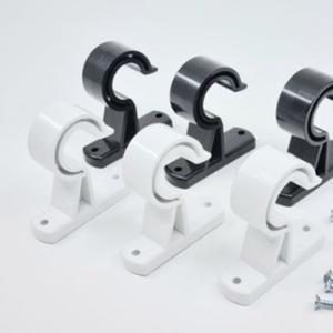 커튼 브라켓 상 봉 커텐 3개구성 고리