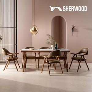 마일스 6인 통세라믹 애쉬원목 식탁세트(의자6)