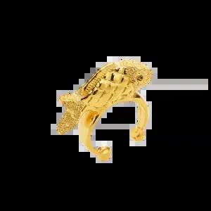 갤러리아 대한민국금거래소 황금 잉어 순금 돌반지 3.75g