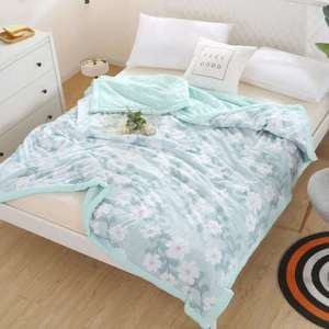 부드러운 여름 차렵 통기성좋은 이불 간절기 봄 이불 싱글 더블