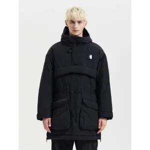 [하프클럽/씨엔엔 어패럴]트래블 아노락 파카 블랙_CA21TPK406BLK