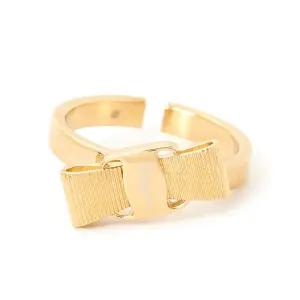 [단독특가/30개한정] 페라가모 바라 보우 여성 반지 76 0545 001 0998983