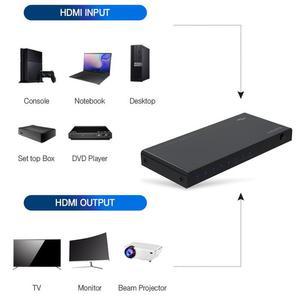 [XBI3H44L]HDMI분배기 4 1 다운스케일 자동명암 오디오