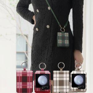 갤럭시 삼성 Z플립5 F731 리미트 카드수납 월렛 지갑 플립 스트랩줄 목걸이 케이스