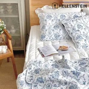 아쿠아블루 코튼 베드스프레드 S Q