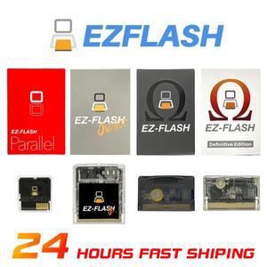 EZ 플래시 카드 실시간 시계 EZ-Flash 오메가 주니어 최종 에디션 EZ 3 in 1 리폼 NDS GBA GBC 게임 카트리