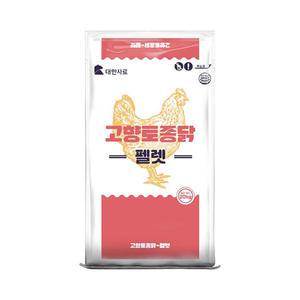 메온셀 대한사료 닭사료 곰표 육계용 고향 토종닭 20kg 중병아리