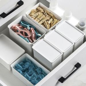 대형 서랍정리박스 미니소품정리함 화이트 17x11.2x14.8
