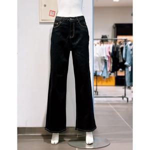 [클라이드앤](김해점)[클라이드 frank stone] 여성 와이드 인디고  데님팬츠 FOIDP892F