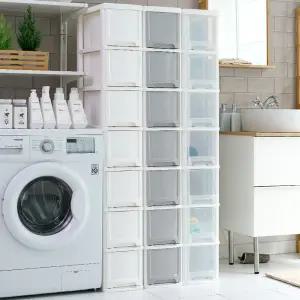 모던 슬림 틈새 서랍장 7단 수납장 드레스룸