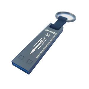 굿포유 USB3.0 GT390 USB메모리 64GB 메탈 키링 연결고리