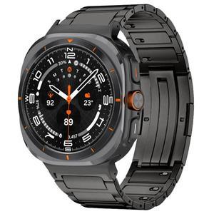 갤럭시 워치 7 울트라 호환 패브릭 밴드 스트랩 럭셔리 티타늄 시계줄 삼성 퀵릴리즈 노갭 메탈 팔찌