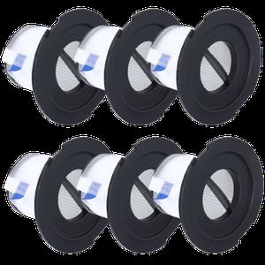 클릭앤유 차이슨 디베아 캐치웰 C10 C17 C19B CV6 PLUS C19 T6 무선 청소기 호환 필터 6개