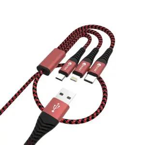 아남 2M USB to C타입 8핀 마이크로5핀 고속충전케이블 멀티 충전선