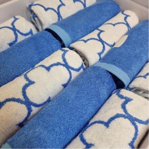 홈쇼핑 라벤더퍼플 스카이블루 프리마베라1980 호텔 수건 뱀부타올 고급 돌 답례품 오코텍스 40수 5P