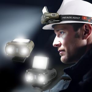 003 센서 헤드램프 캡라이트 캡등 밝은 led 충전용 캠핑등 경광등 후미등 후레쉬 등산 낚시등 작업등