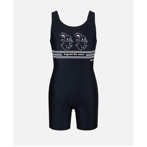 레노마수영복 HC04 *폴리백증정* 여 아동 2.5부 버니즈 반신수영복 // GF2E861(BK)