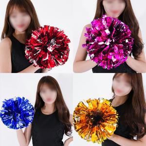 치어리더 투톤 풍성한수술 운동회 체육대회 이벤트 응원도구 경기장