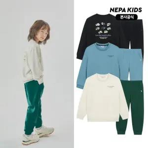 [네파키즈](광주신세계)24FW KKE5954 엘피 폴리 트레이닝세트