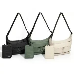 브랜든 세이프 크로스 바디백 S+월렛백 세트 [도난방지]