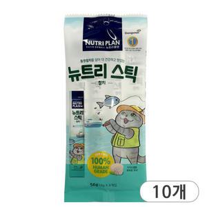 뉴트리스틱 참치 56g (14g x 4개입) x 10개 고양이간식 츄르