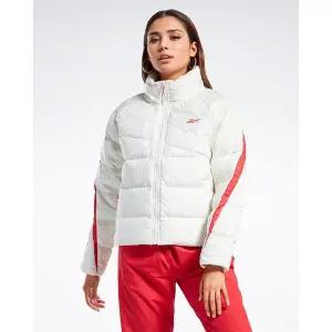 [아웃도어스/리복]Reebok 남여공용 VECTOR 덕다운 패딩 자켓 - 아이보리 / HG8931 REJU2F300IV