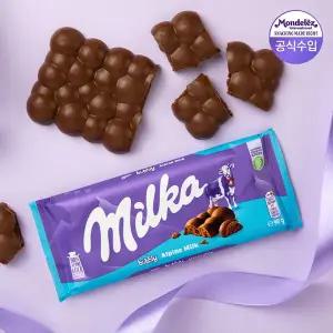 밀카 타블렛 초콜릿 버블리 90g 12개