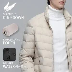 [보이투맨] XR711  남성 초경량 덕다운 방수 패딩점퍼