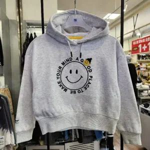 [에스핏]주니어 HC09 스마일크롭후드티셔츠 겨울 기모후드티 SJY711FKHT08 (S21292724