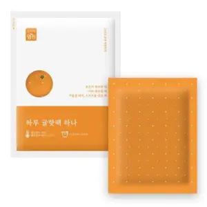 하루 귤핫팩 하나 90g 80개 마이핫 감귤 손난로 핫팩